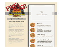 Tablet Screenshot of fireandslicepizza.com